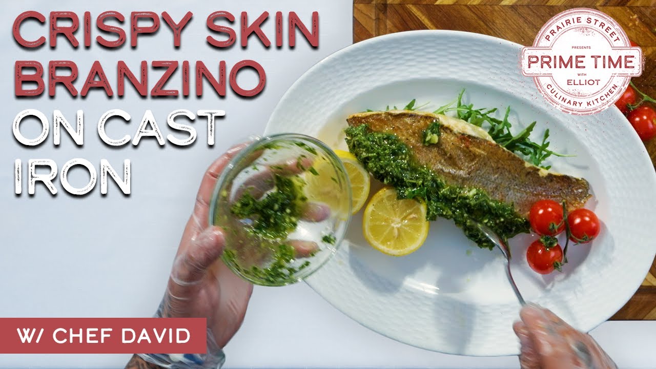 Crispy Branzino With Gremolata