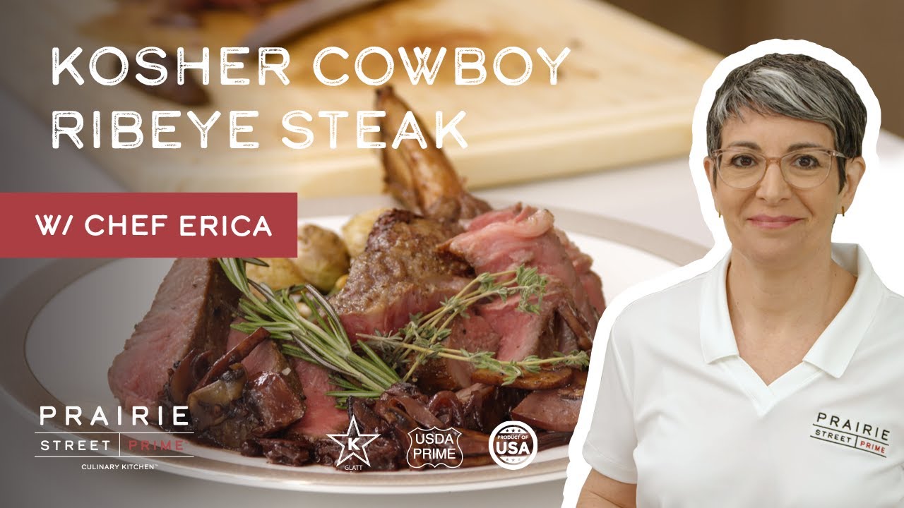 Kosher Cowboy Ribeye Steak