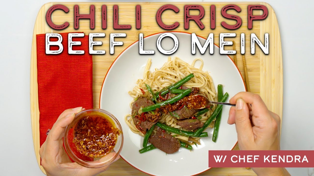 Chili Crisp Beef Lo Mein