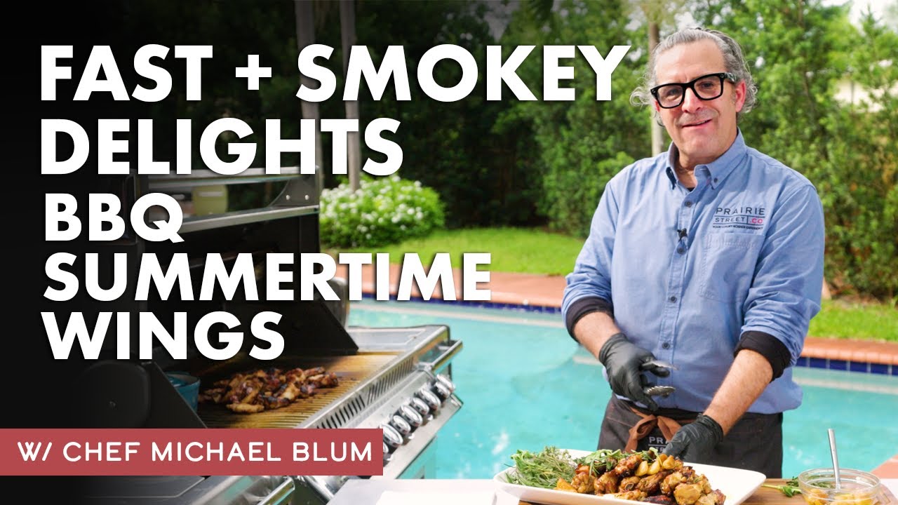 Fast + Smokey Delights: BBQ Summertime Wings