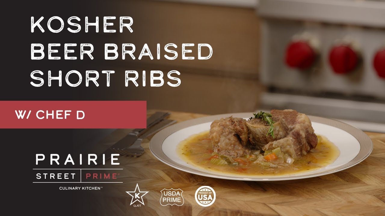 Kosher Beer Braised Short Rib