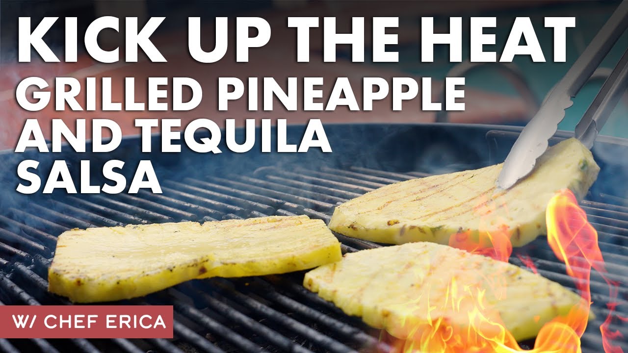 Grilled Pineapple and Tequila Salsa