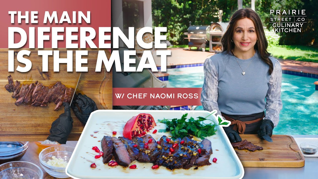 Chef Naomi's Pomegranate Teriyaki London Broil!
