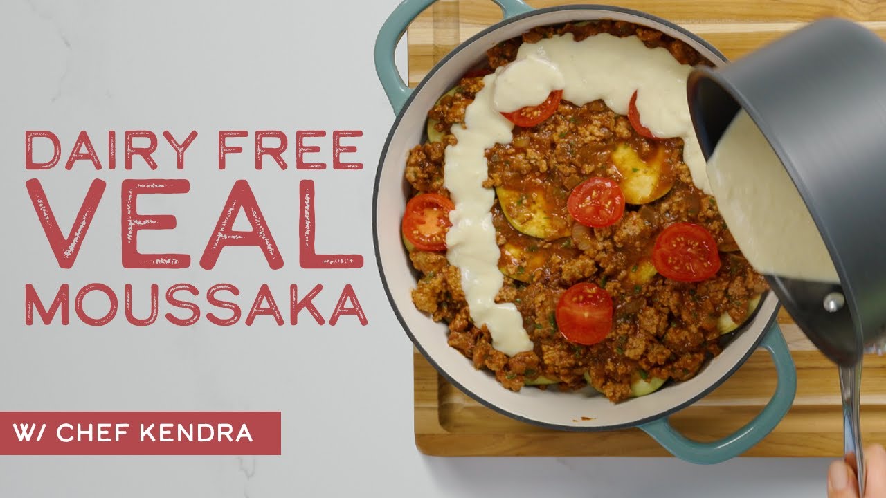 Kosher Moussaka Eggplant With Ground Veal