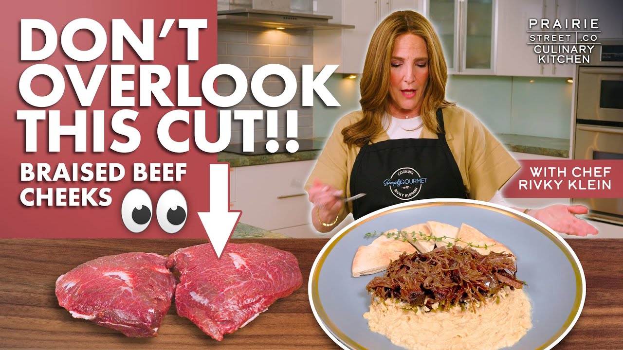 Savory Delights: Chef Rivky Kleiman's Prairie Street Braised Beef Cheeks