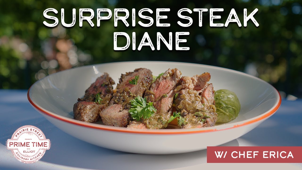 Kosher Surprise Steak Diane