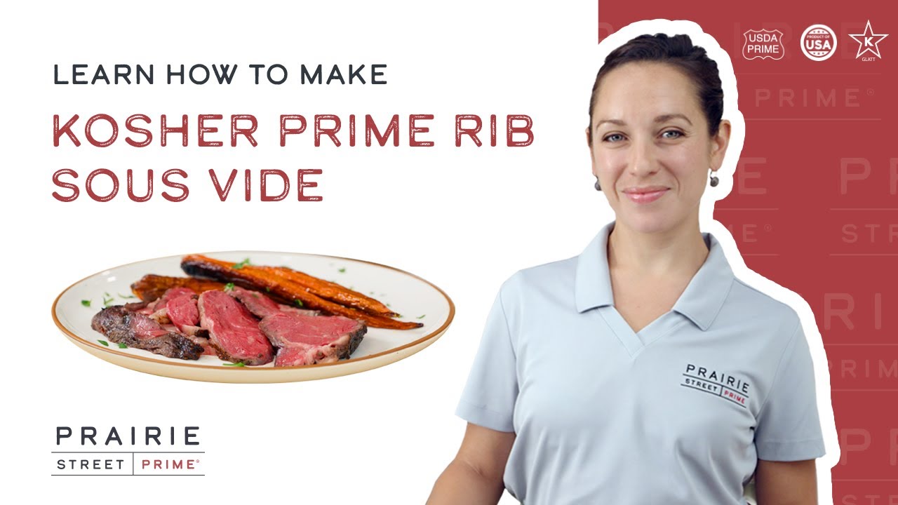 Kosher Prime Rib Sous Vide