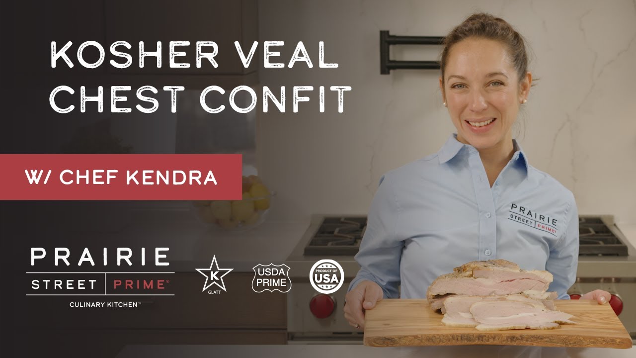 Kosher Veal Breast Confit