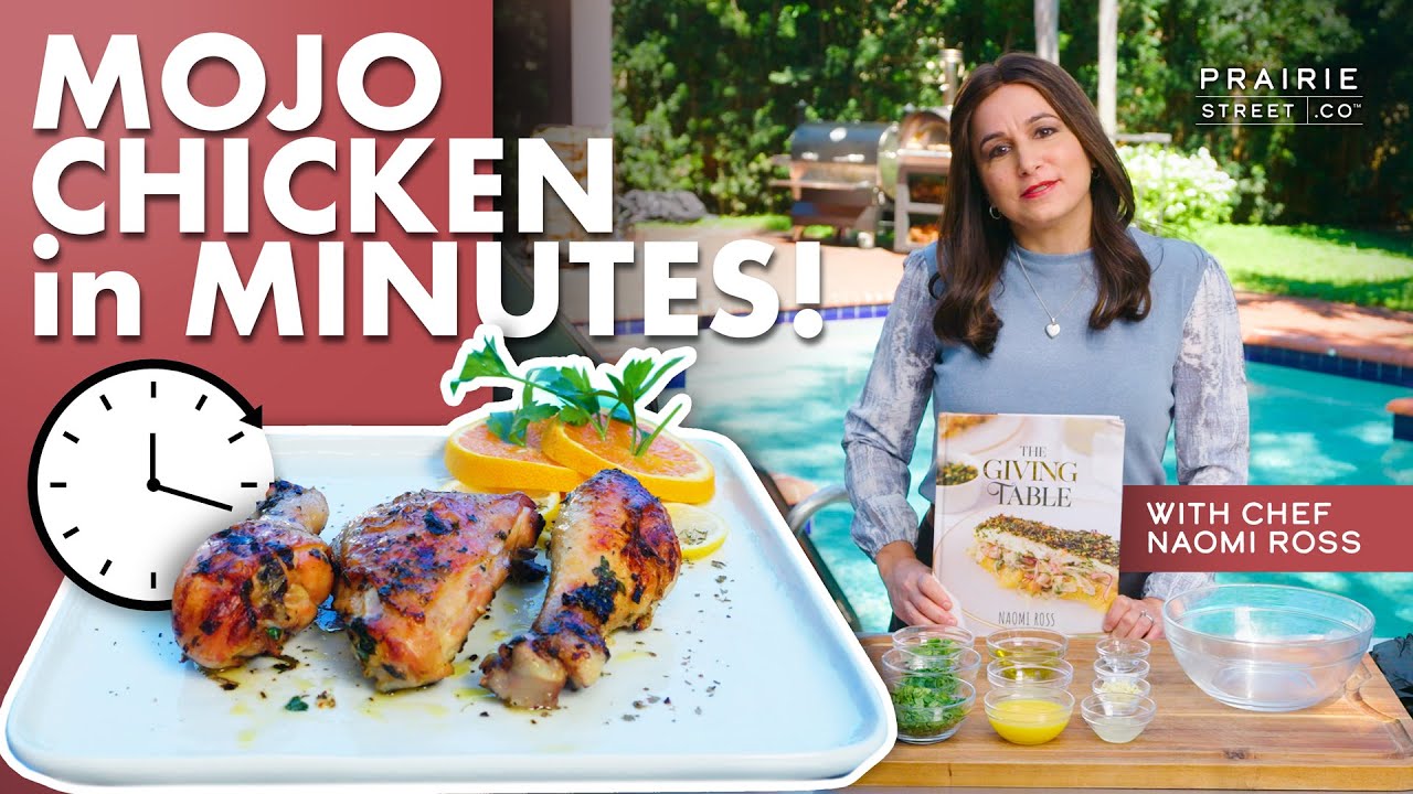 Mojo Chicken In Minutes With Chef Naomi Ross!