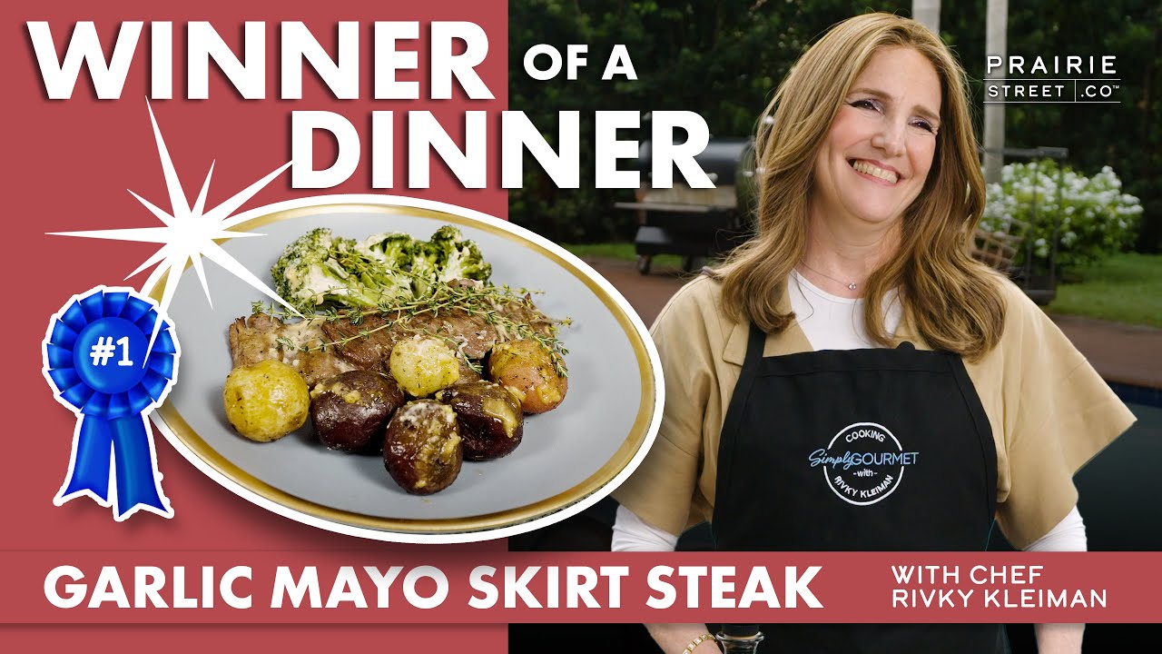 WINNER OF A DINNER: GARLIC MAYO SKIRT STEAK