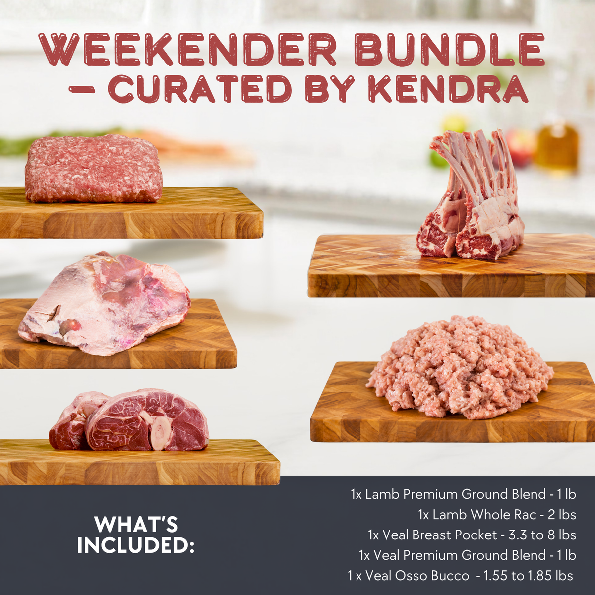 Weekender Bundle — curated by Kendra