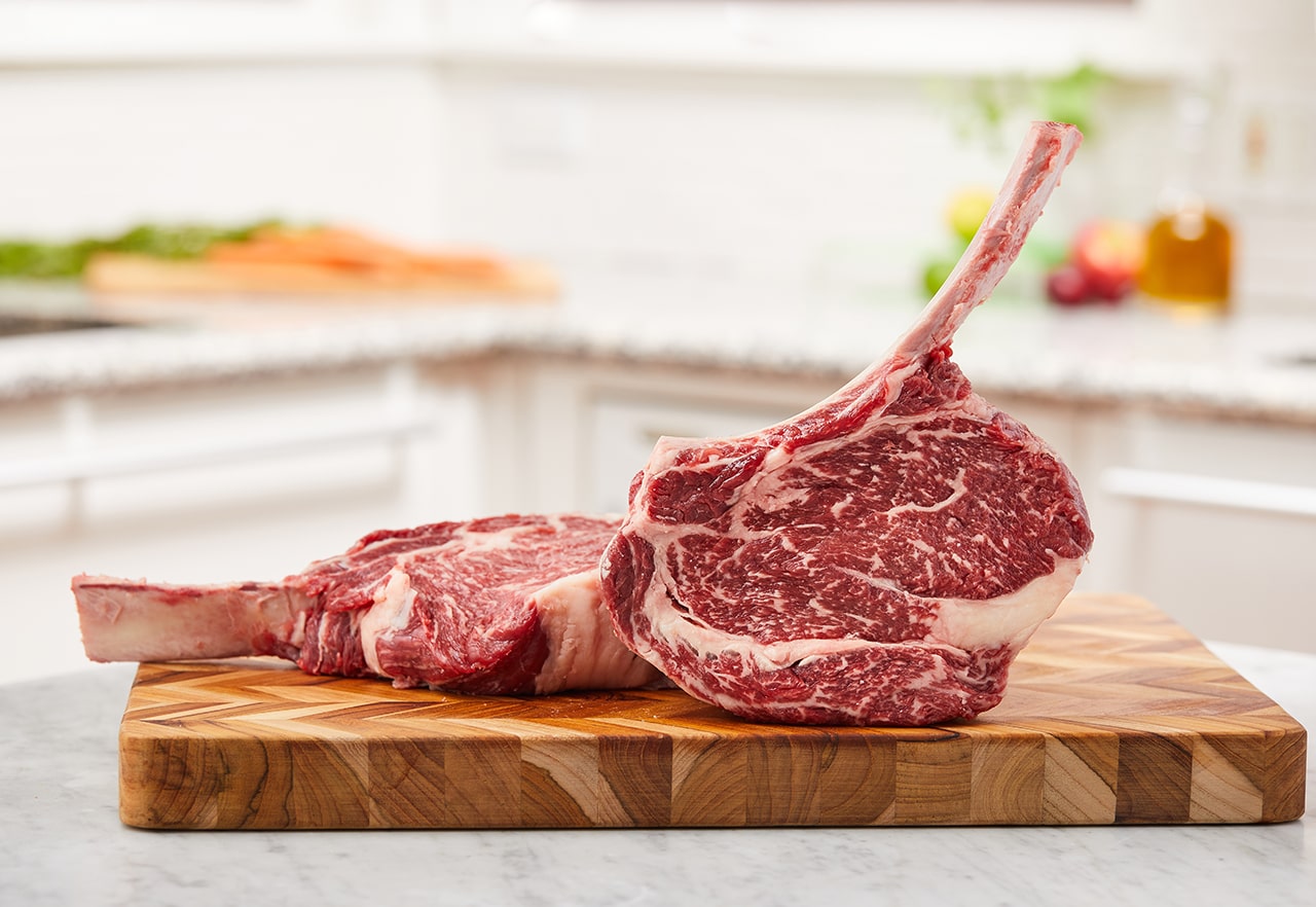 Beef Cowboy Ribeye Steak