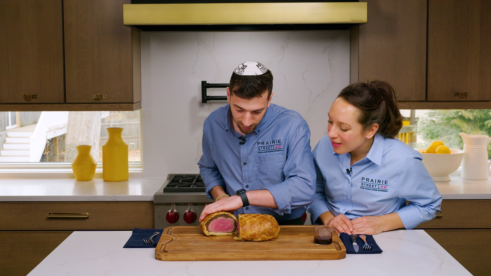 The Secret to a Perfect Beef Wellington by Chefs Yossel and Kendra